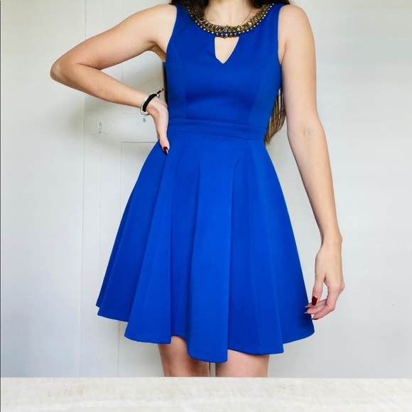 XOXO blue dress - Picture 5 of 5